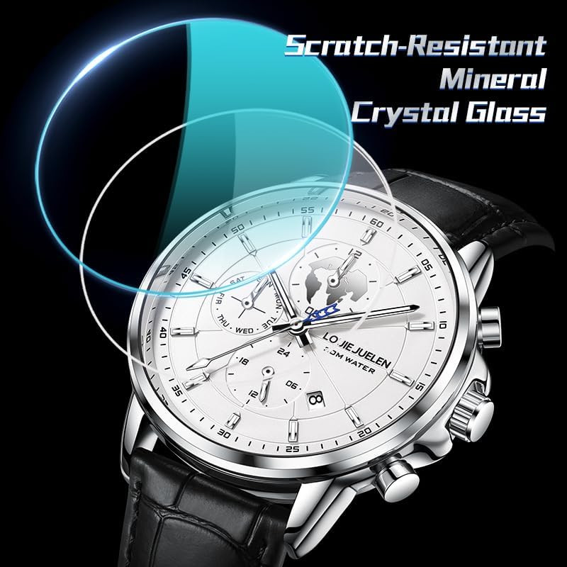 Luxury Men’s Automatic Mechanical Watch – Waterproof, No Battery, Multiple Dials