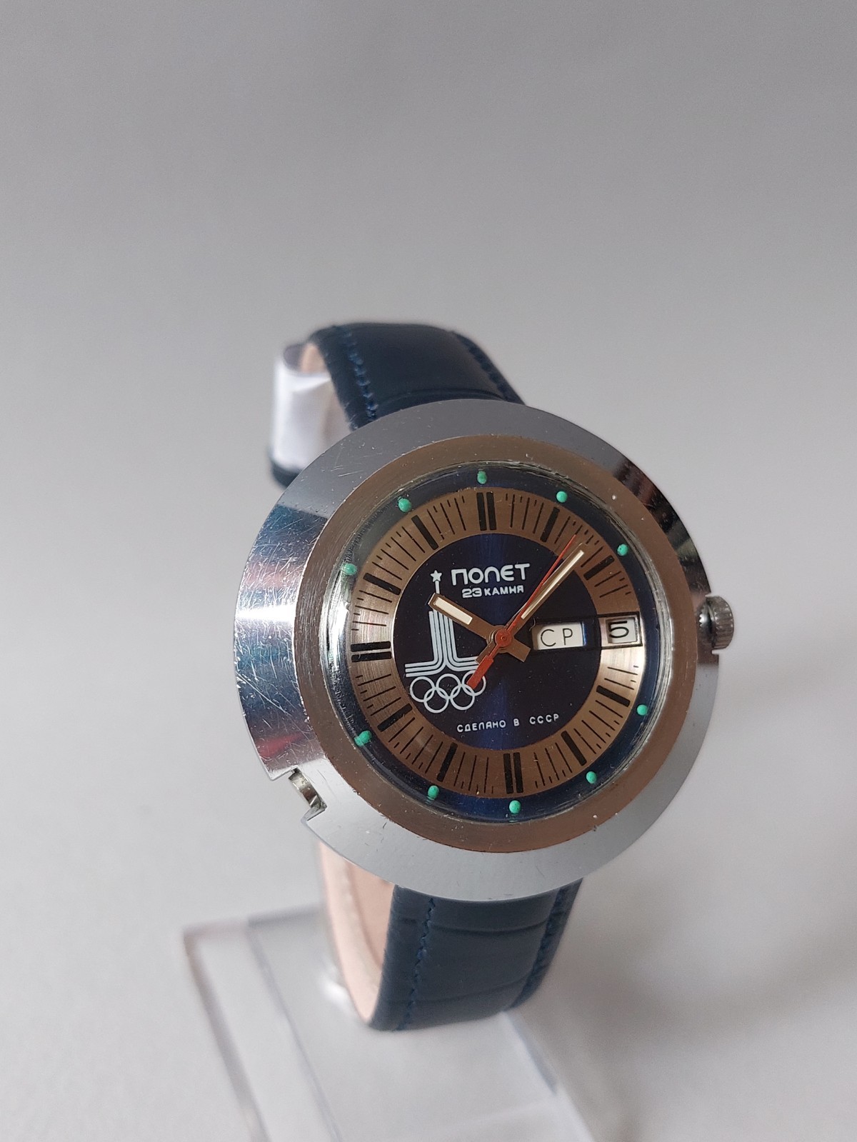 POLJOT “Olympic” auto Authentic USSR (Serviced,Oiled)