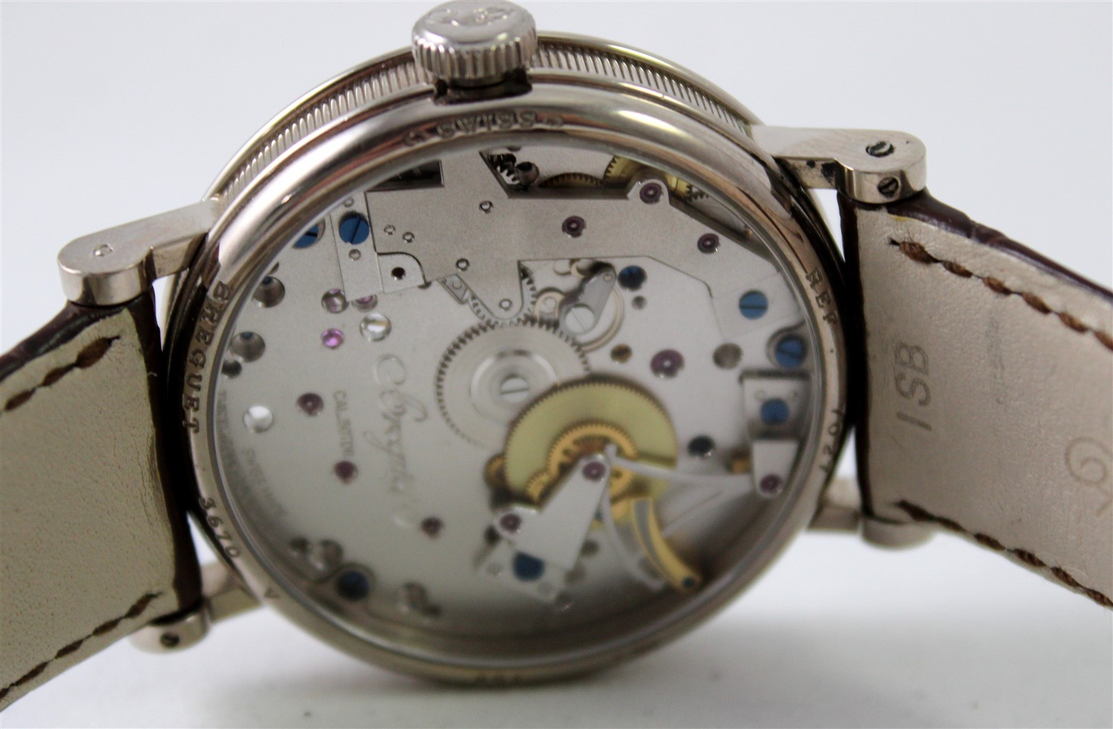 Breguet Tradition Ref. 7027 Manual Wind 38mm 18K White Gold Wristwatch