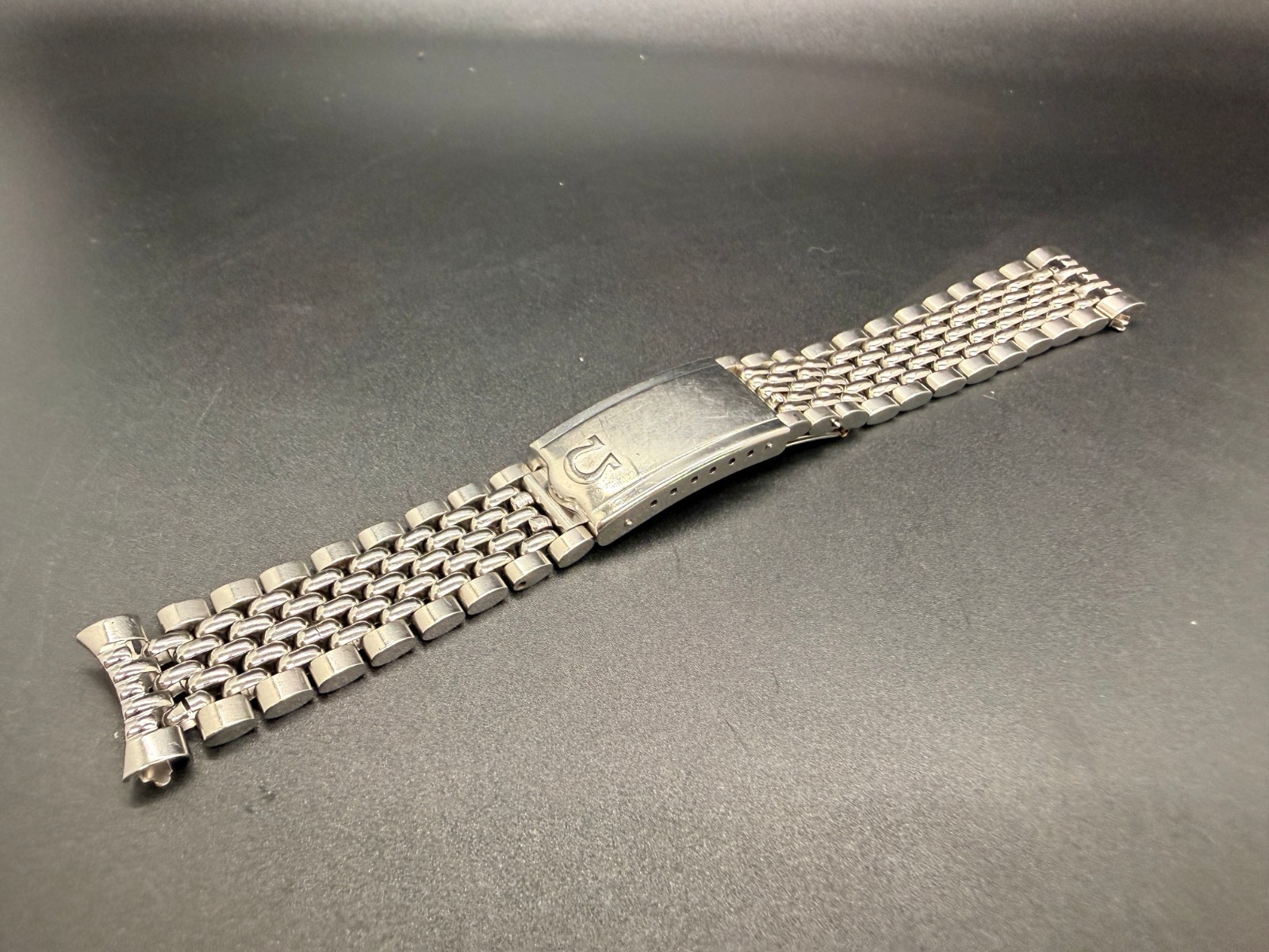Omega 1502/11 Beads of Rice Bracelet – 18mm Vintage OEM – Constellation and More