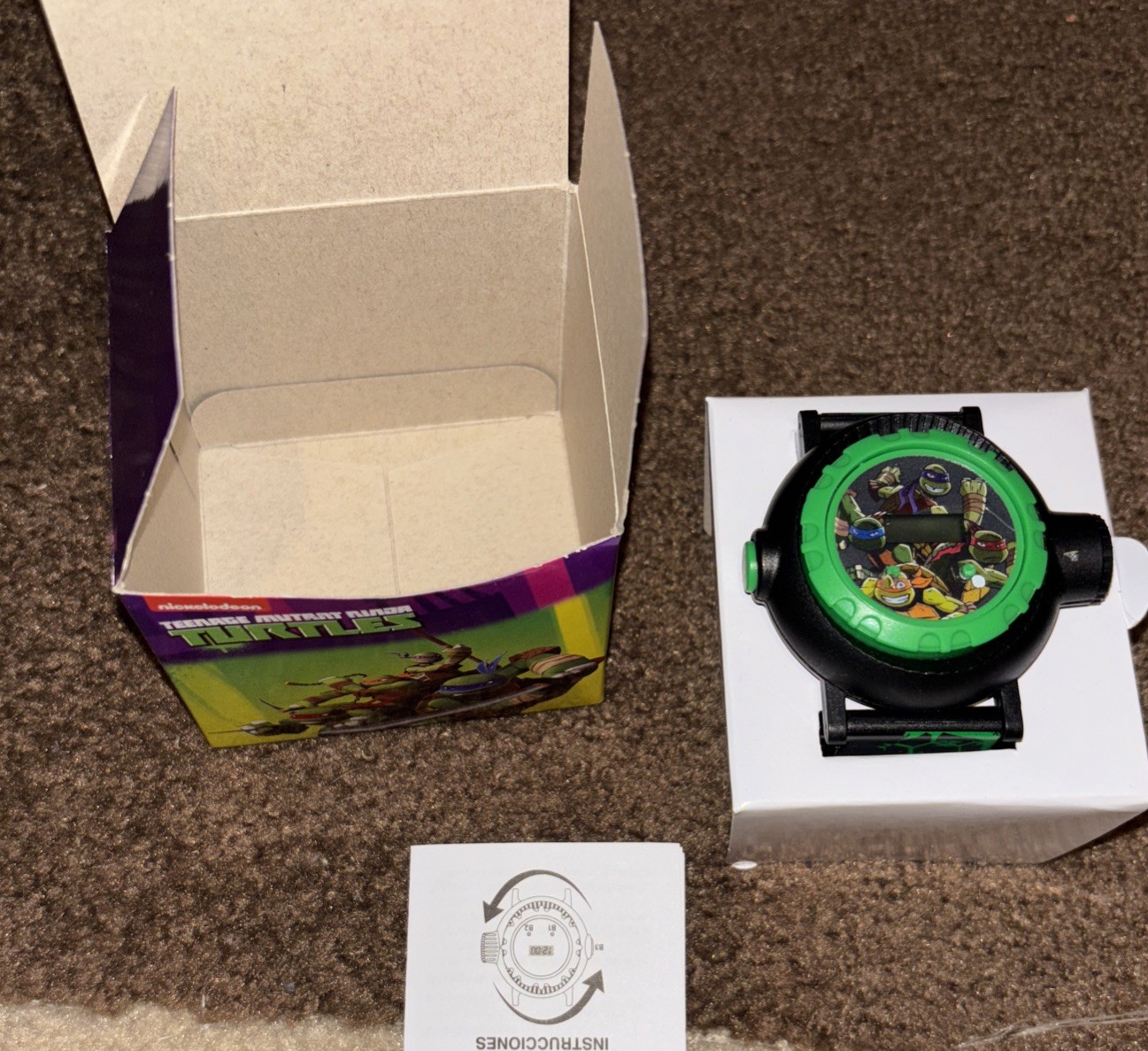 2014~TMNT~Accutime Watch Corp Projection Watch~ Vintage/New