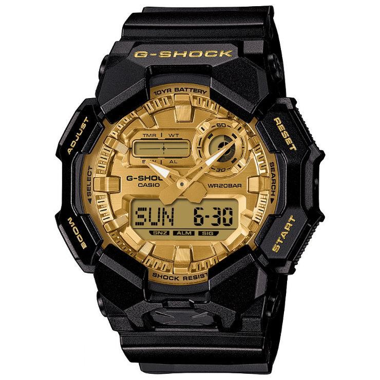 Casio G-Shock GA-010GGB-1A9JF Black Gold Long Life Battery Men’s Watch JDM New