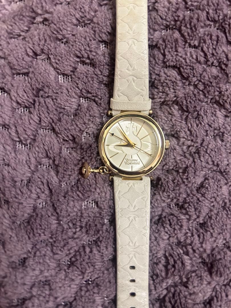 Vivienne Westwood watch with Orb charm White item