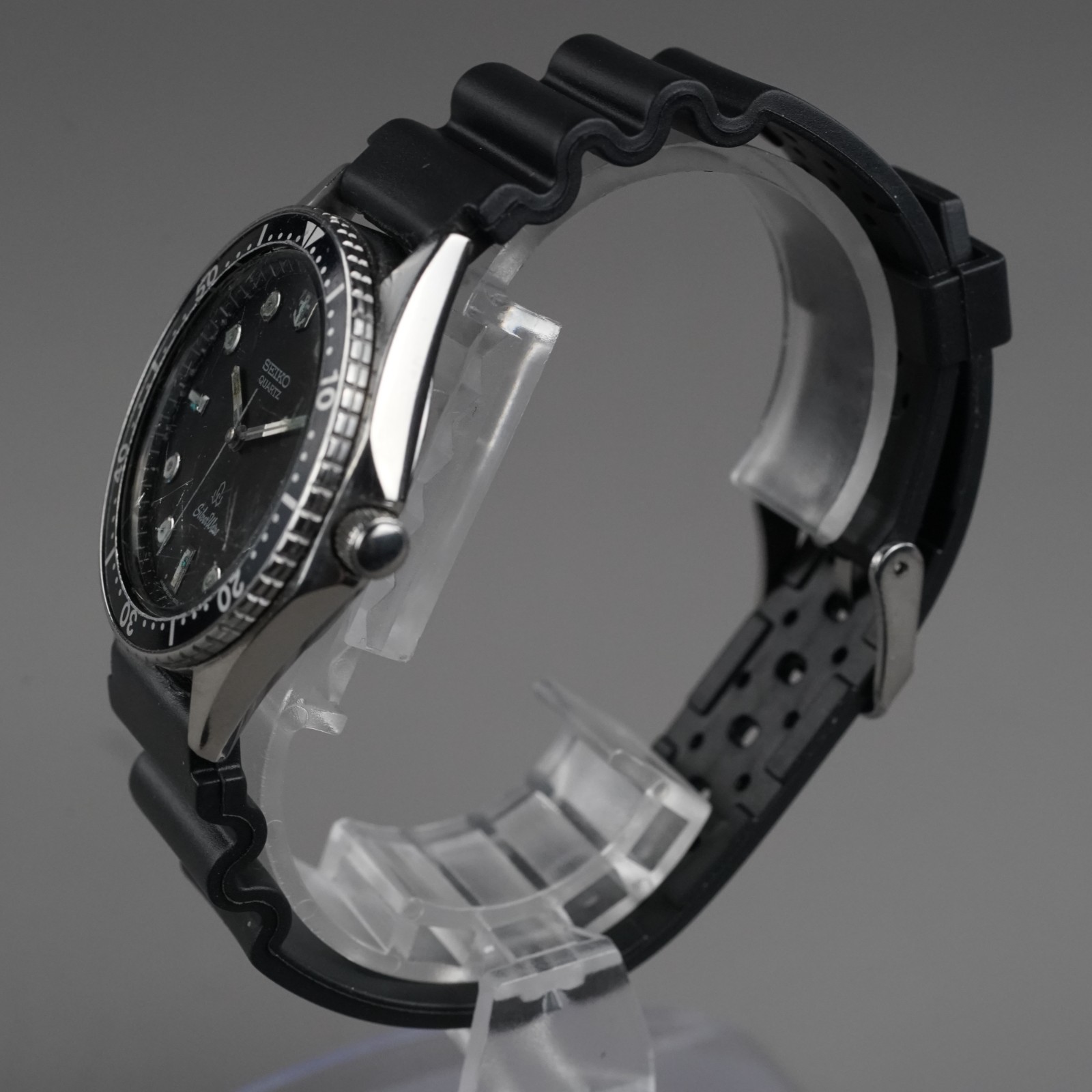 SEIKO 1980 VintageDiver SilverWave 6030-6000 Men’s 36mm Watch NewBattery NewBand