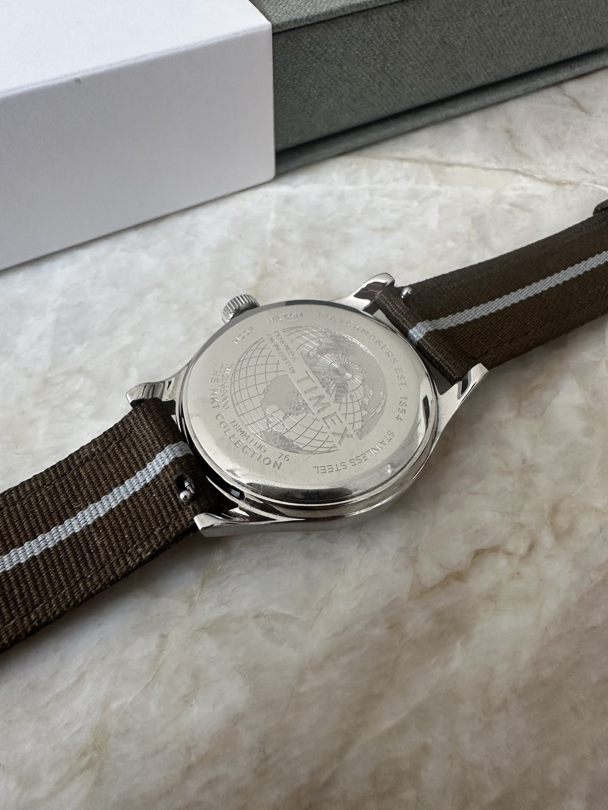 Timex Archive MK1 Mechanical Hand-Wind Green Dial TW2U69000 with Box and Papers