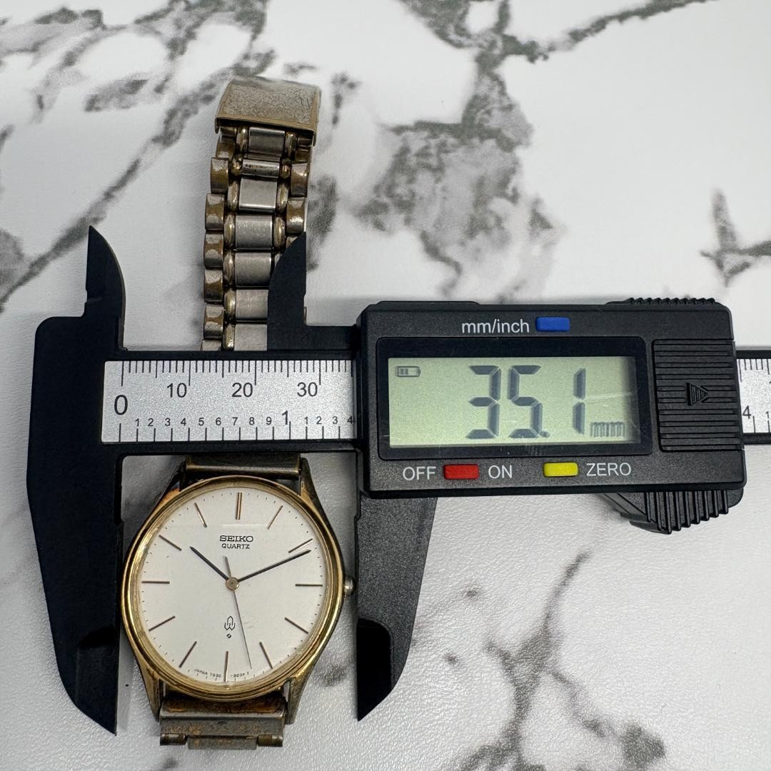 [Working Condition] SEIKO Round White Gold