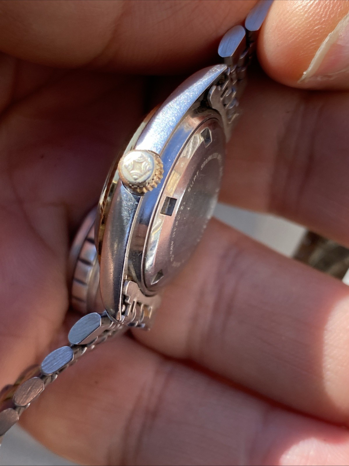 Zenith Captain Automatic Vintage Watch Zenith Lady Steel&Gold