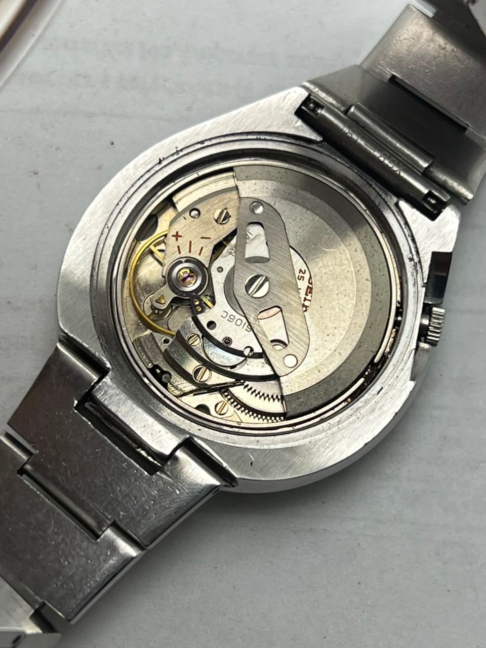 Seiko Advan 6106-7560 Automatic Day Date Vintage Men’s Watch 1972 JDM Rare Model