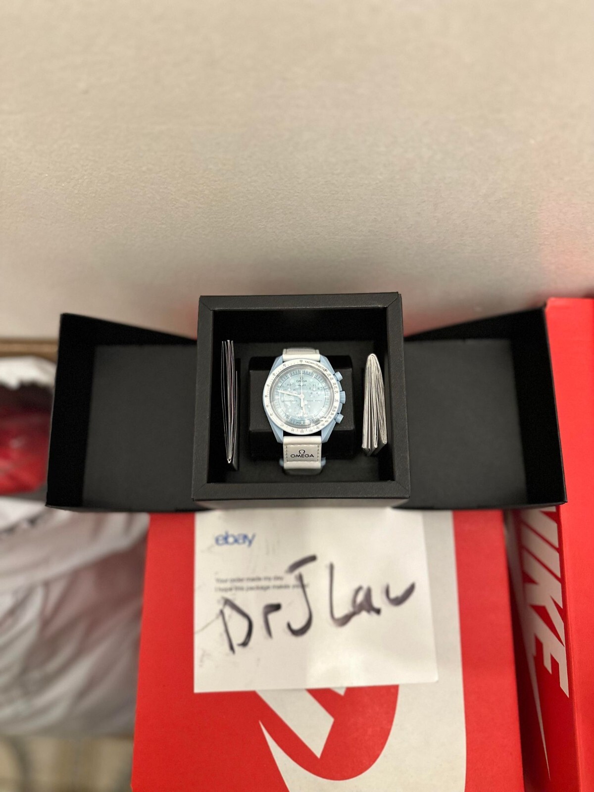 Swatch x Omega Bioceramic Moonswatch Mission To Uranus – Brand New Fast Ship