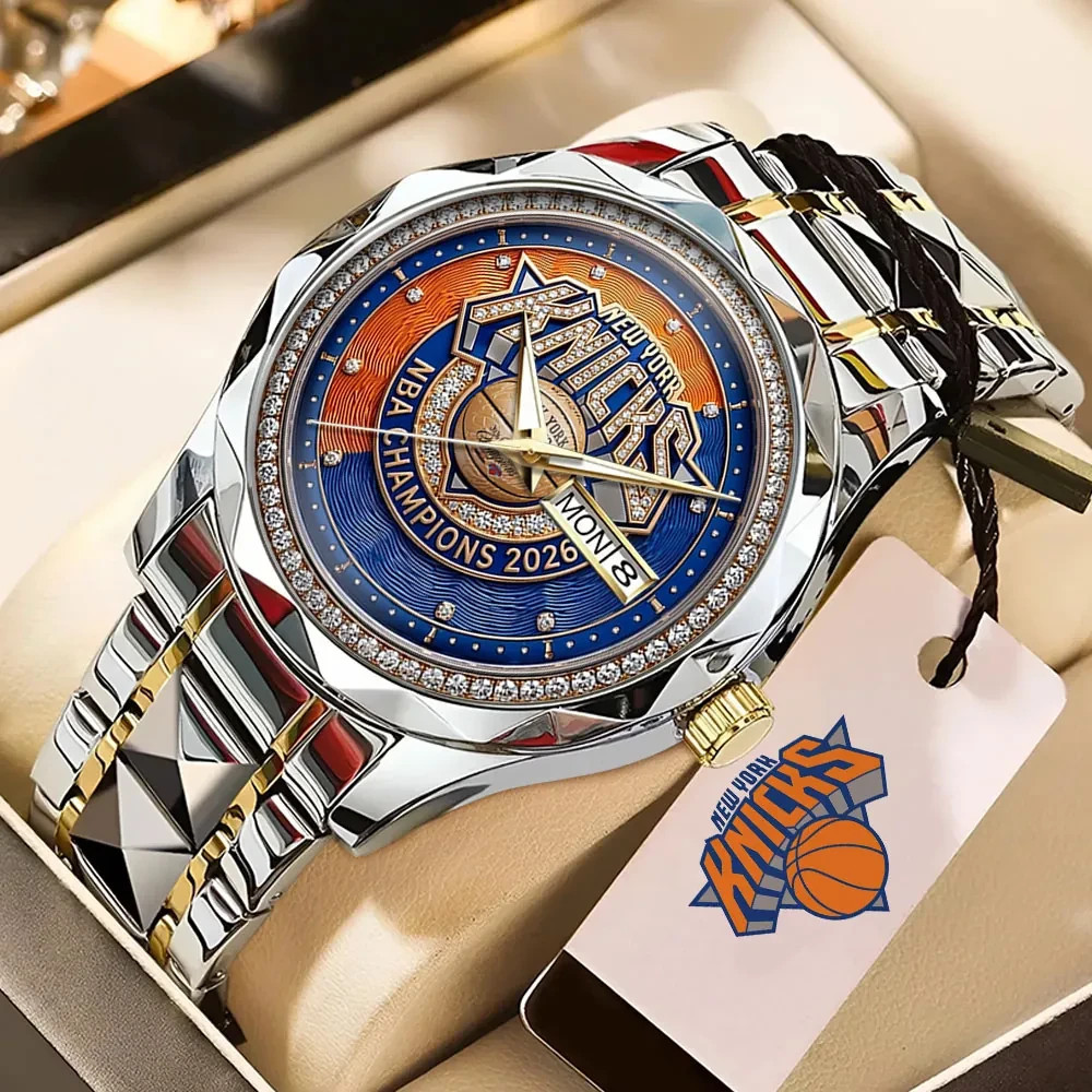 Knicks Champions 2026 Alloy Luxury Quartz Watch – 6899