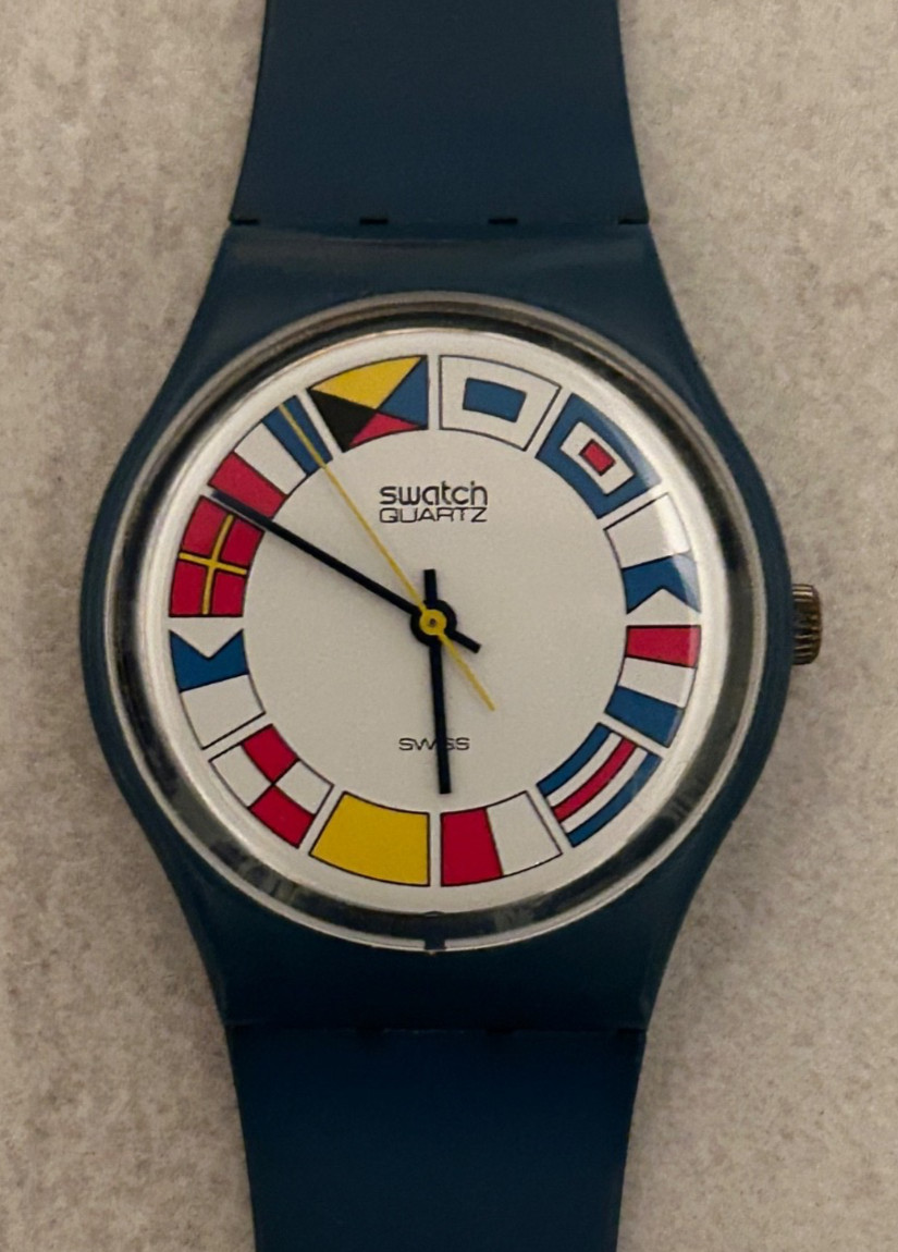Swatch – 12 Flags – GS101 – Gent – 1984