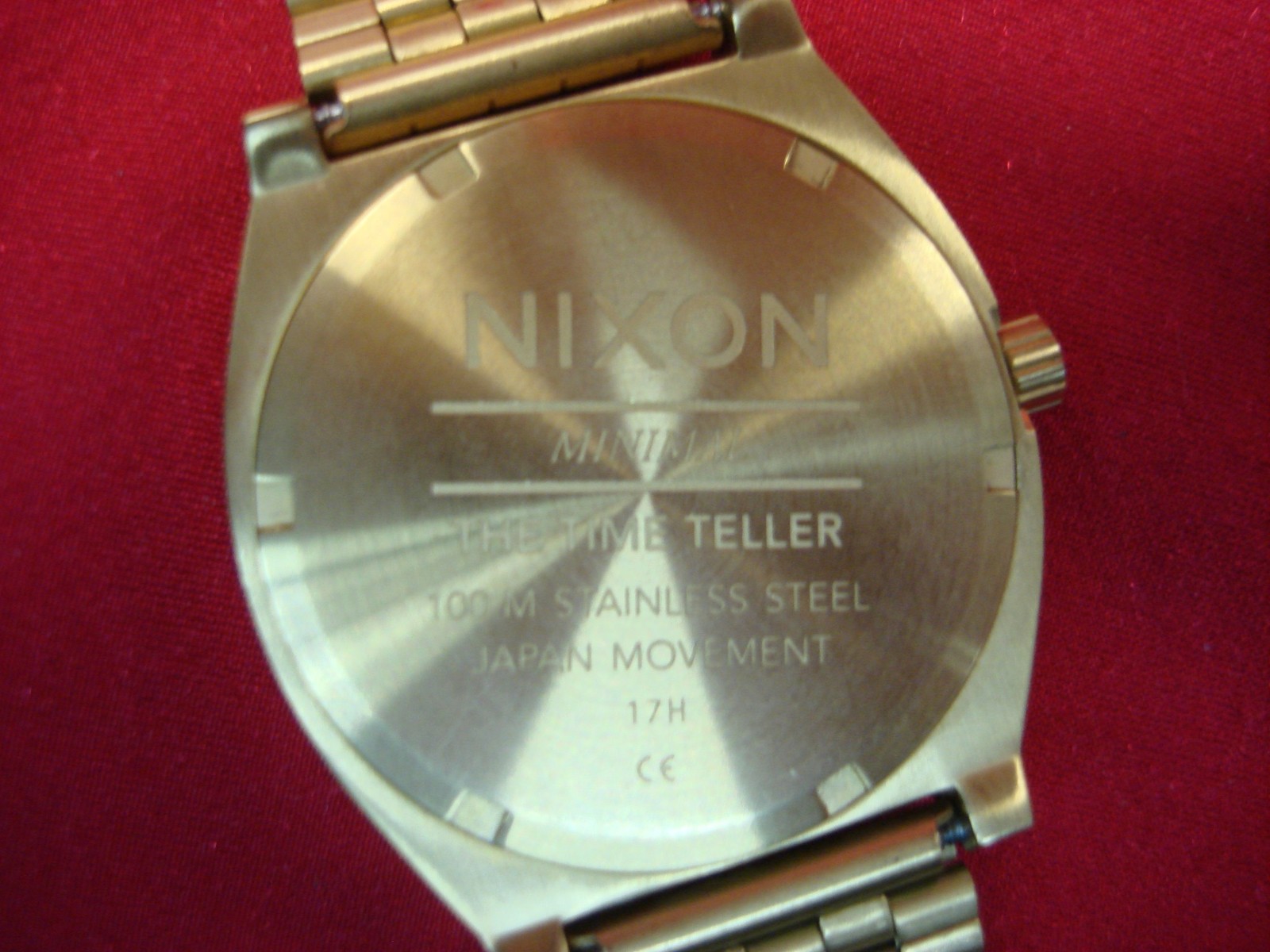 NIXON MINIMAL “THE TIME TELLER” MOD. A045 511 WRISTWATCH – NEW IN BOX