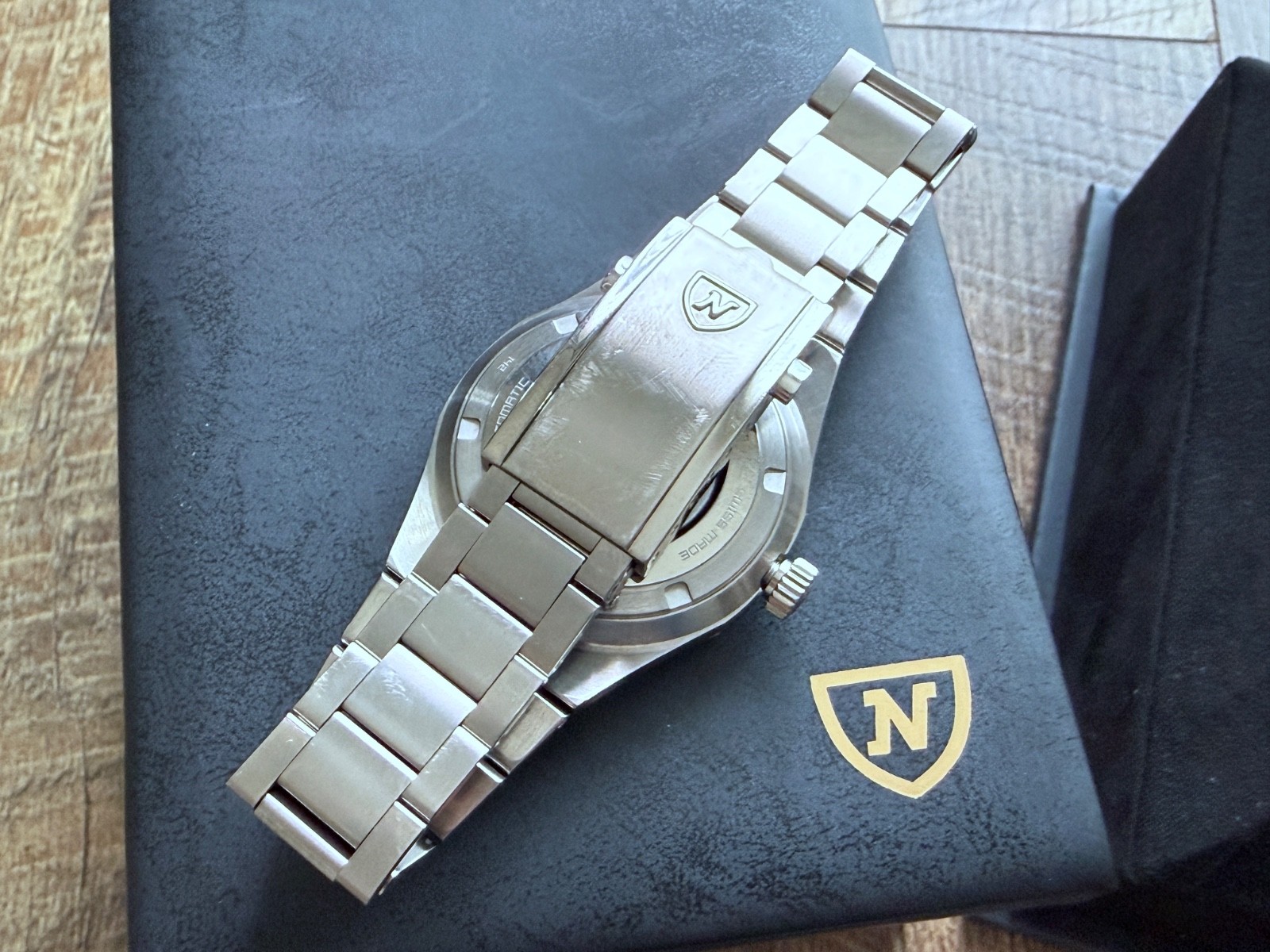 Nivada Grenchen F77 TITANIUM ANTHRACITE MK1 37mm Mens Stainless Steel 68006A77