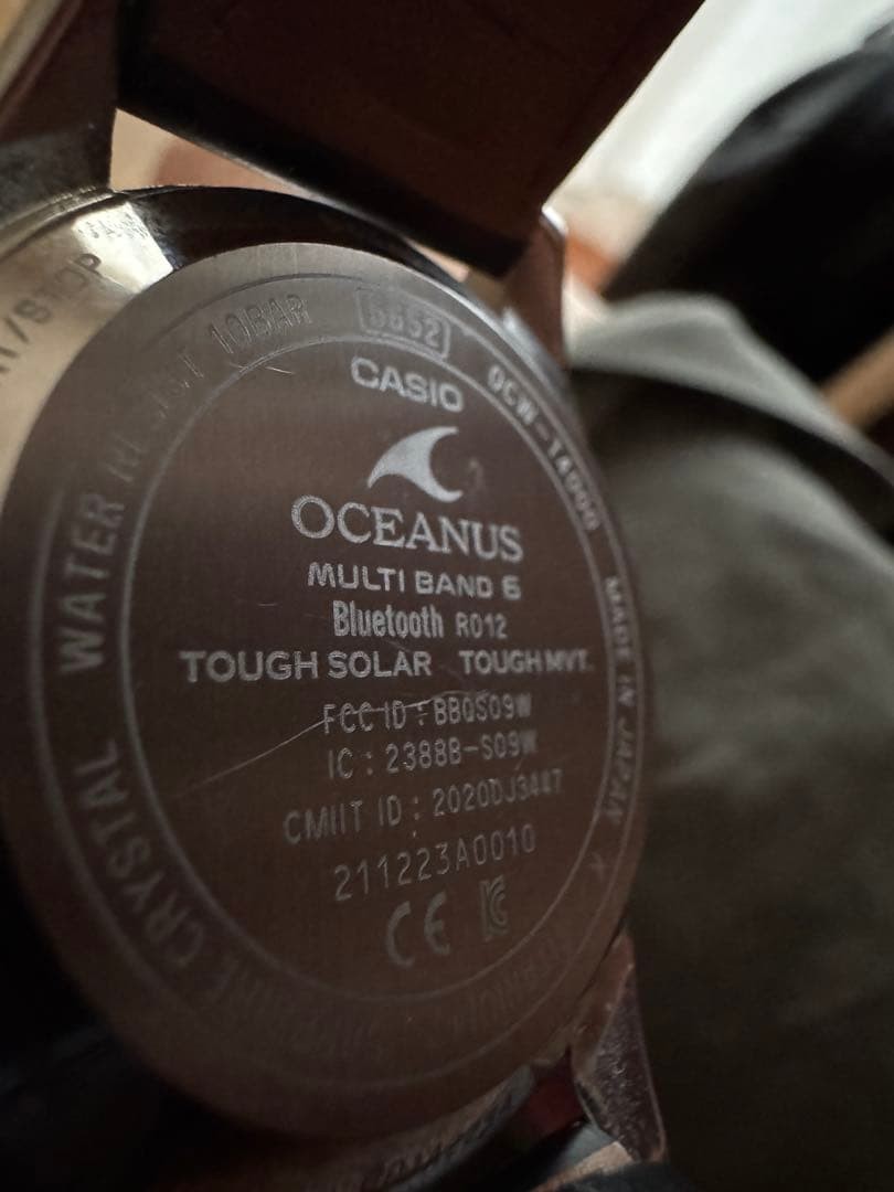 CASIO OCEANUS OCW-T4000 Bluetooth Tough Solar