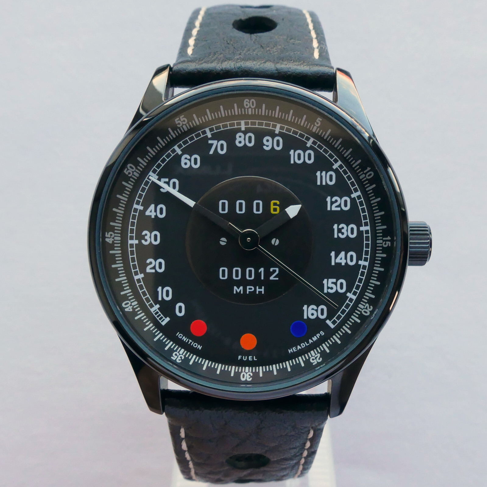 Jaguar XK-E E Type Classic British Car Speedometer Accessory Automatic Watch