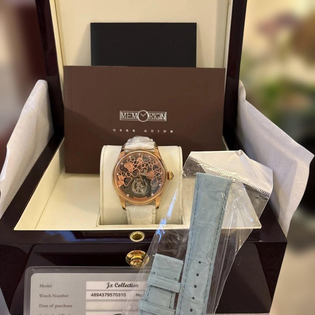 MEMORIGIN Tourbillon JX Collection Jessica Hsuan Collaboration Automatic