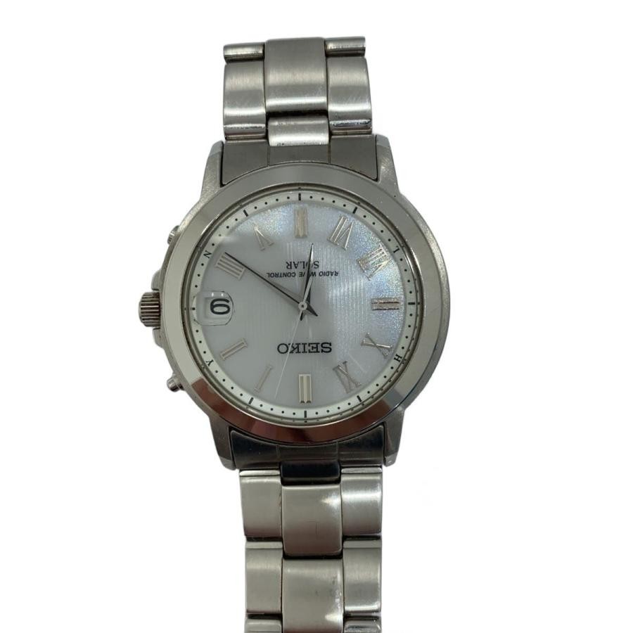 SEIKO 7B52-0AG0 Case Size 3.6 ×3.6cm Wrist Size 15.8cm Used Watch #61217