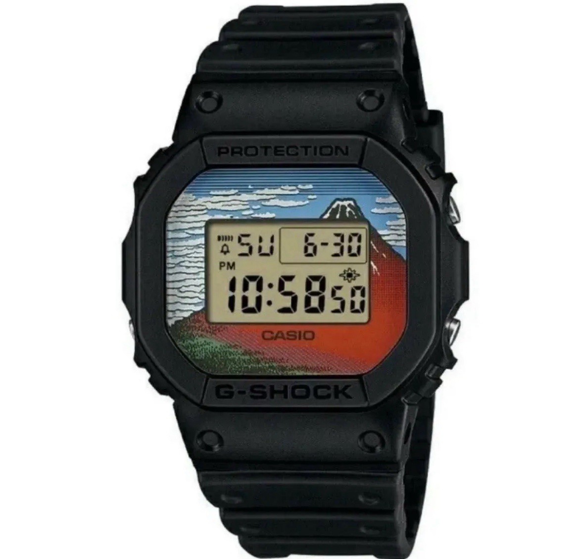 Casio G-SHOCK DW-5600KHG24-1JR “Katsushika-Hokusai” Mount Fuji From Japan