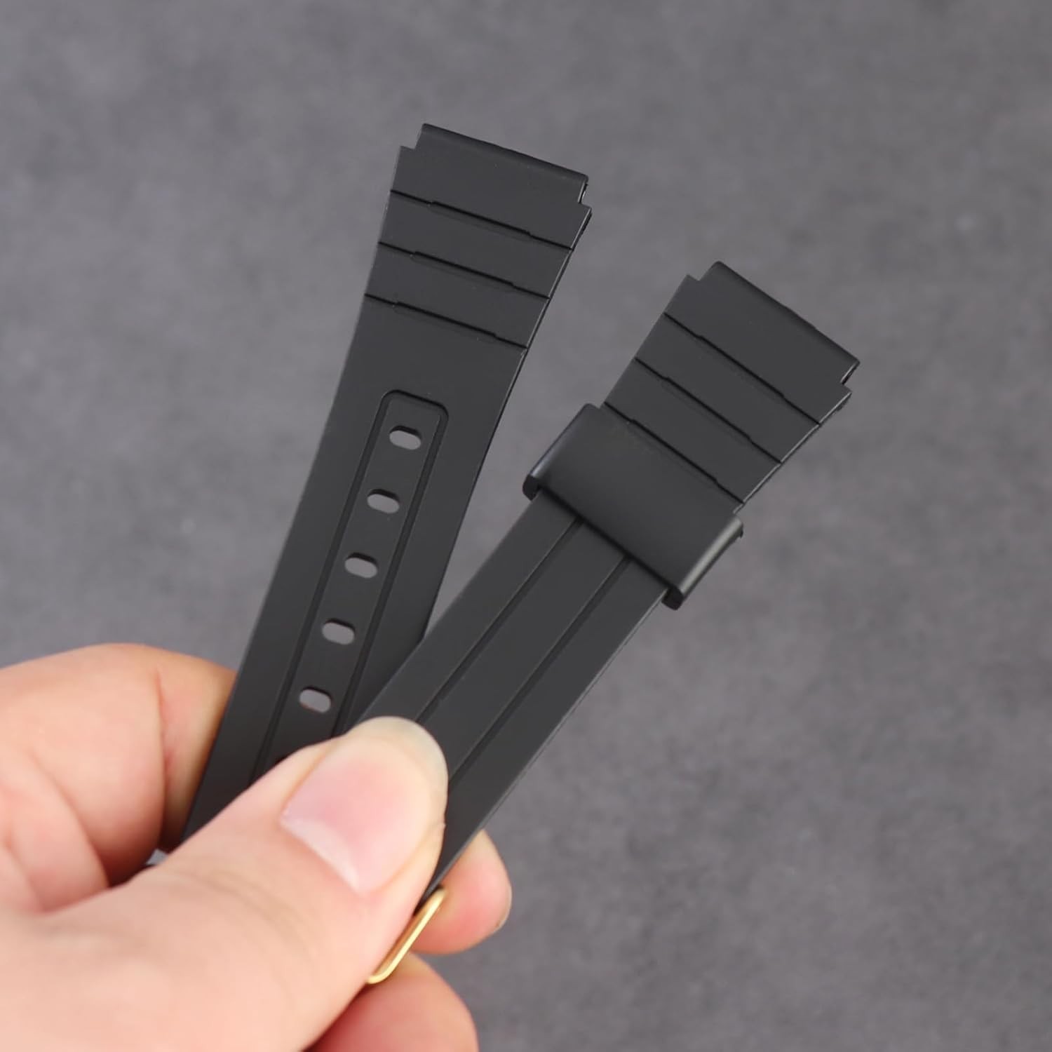 TPU Watch Strap Replacement for Casio F-91W/F-84/F-94/F-105/F-108/A-158watch ban