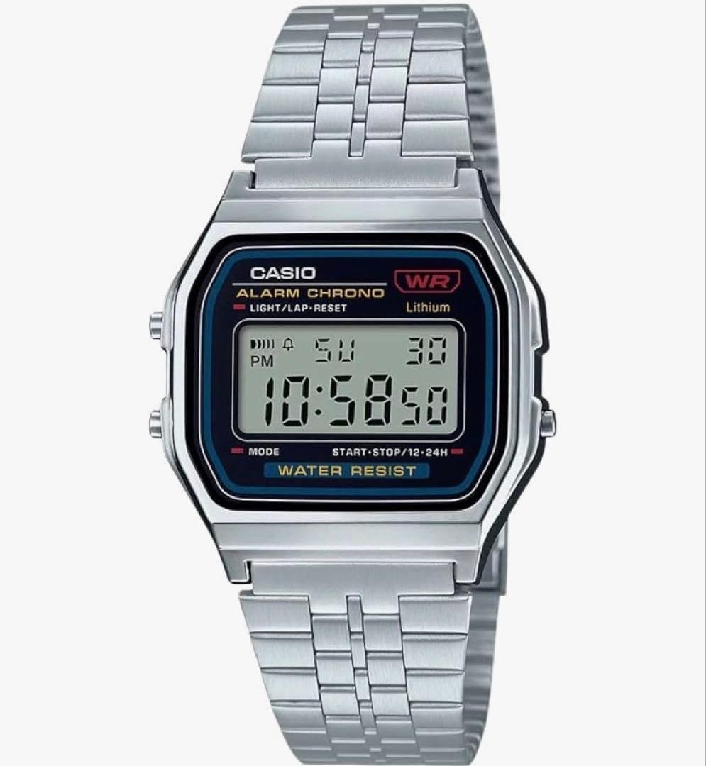 CASIO Collection Standard Silver A159WA-N1DF 82-E1 NEW