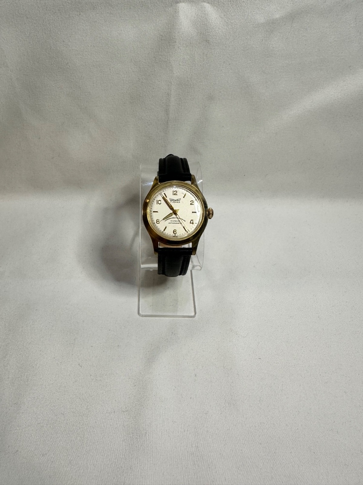 Grewaco 17 Jewel Mechanical Mens Watch anti magnetic incabloc