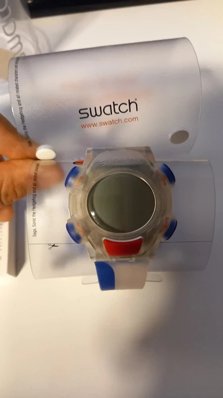 Vintage Swatch Watch – Sonic The Hedgehog (2000) – Limited Edition