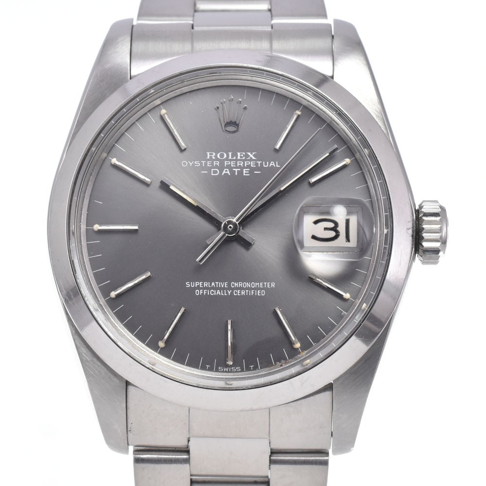 ROLEX Oyster perpetual date 1500 Cal.1570 Automatic Men’s Watch N#148633