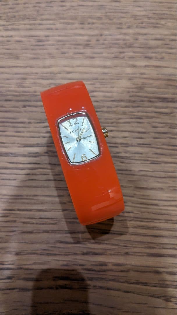 FURLA Watch Orange Quartz ique Design