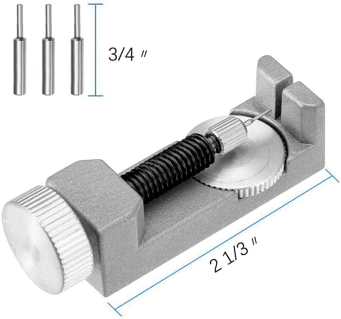 Metal Adjustable Watch Band Strap Bracelet Link Pin Remover Repair Tool Kit US