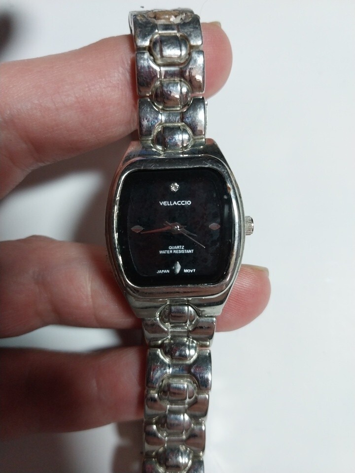 Vellacio Watch Silver Tone – Numberless Dial – Japan Movement