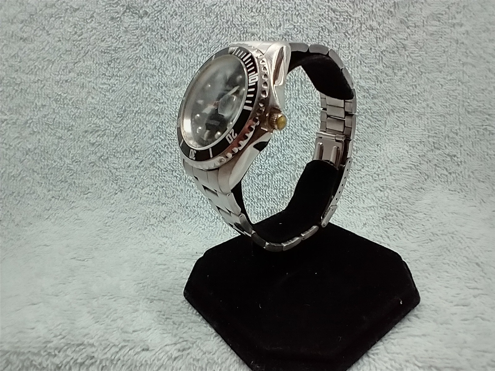 PHILIP PERSIO “PROFESSIONAL” CERT. 3 ATM DATE ROTATING BEZEL ALL S/S WATCH