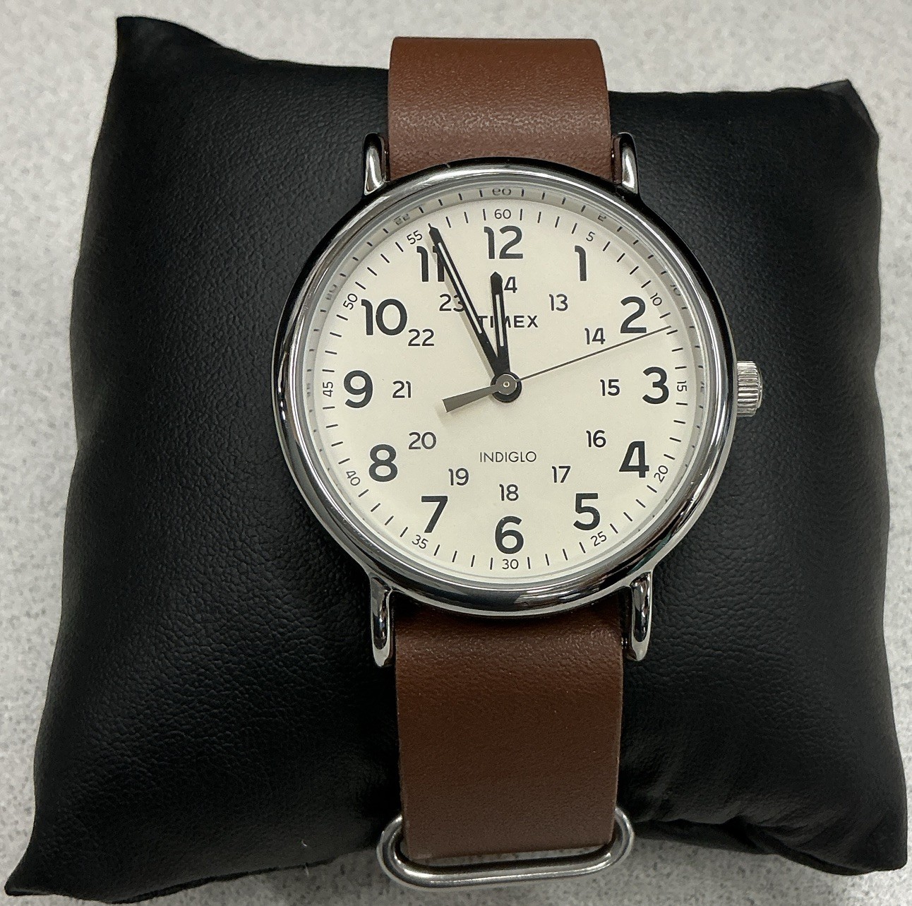 Timex Weekender Men’s Watch Brown Leather Strap