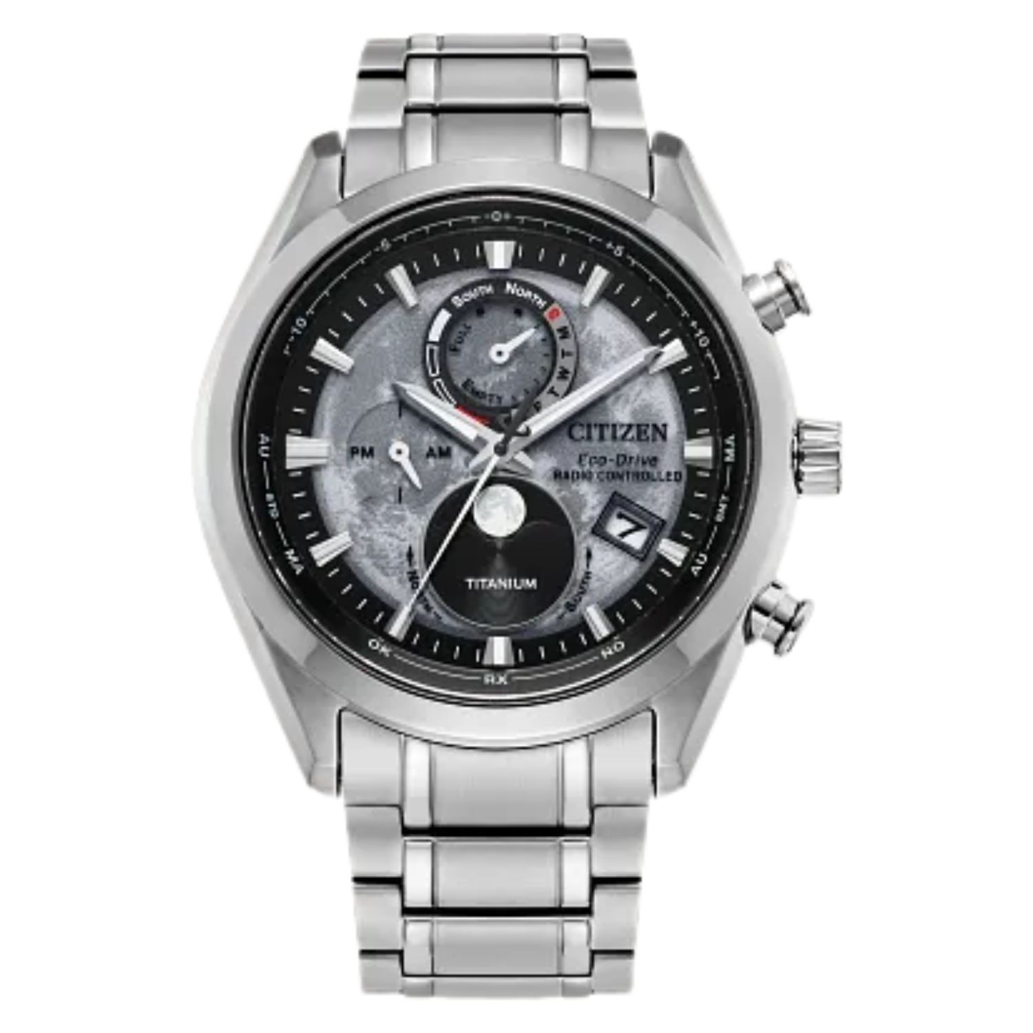 Citizen Men’s Tsuki Black Dial Watch – BY1010-57H