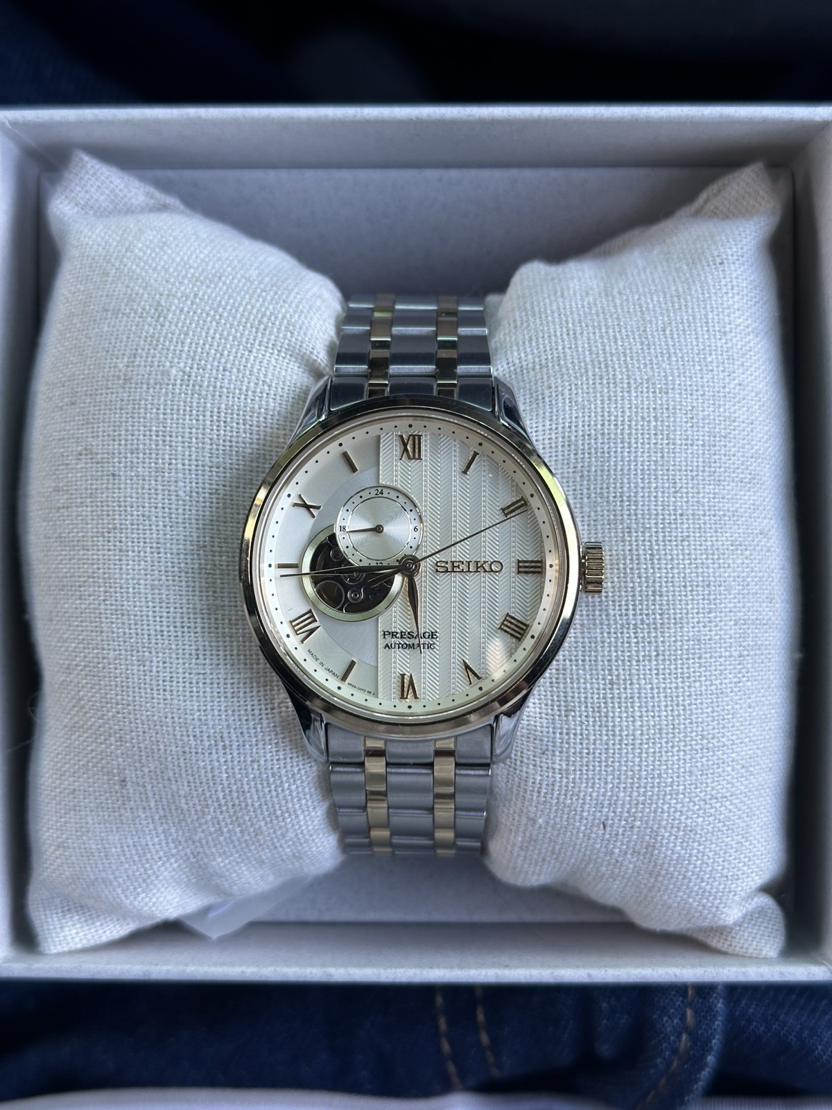 SEIKO PRESAGE JAPANESE GARDEN SSA464 41.8MM AUTOMATIC 4R39 SAPPHIRE