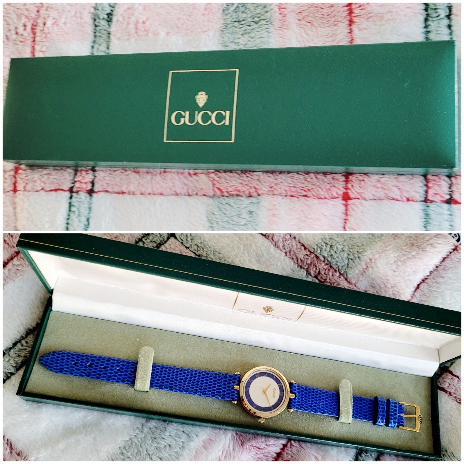 Gucci 2000M,Authentic,Unique,Beautiful,Scratch Free Crystal,One Of A Kind,30 MM.