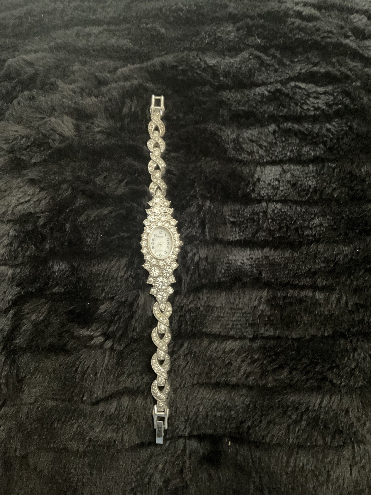 Vintage Xanadu Quartz Watch Mineral Crystal Bracelet Watch-Needs Battery
