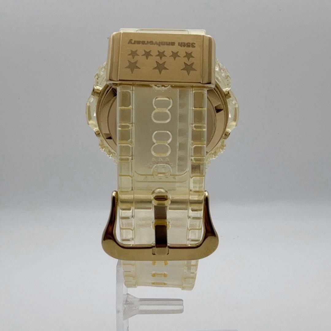 Rare Limited Level CASIO G SHOCK DW 5035E 7JR 35th Anniversary Model Clear