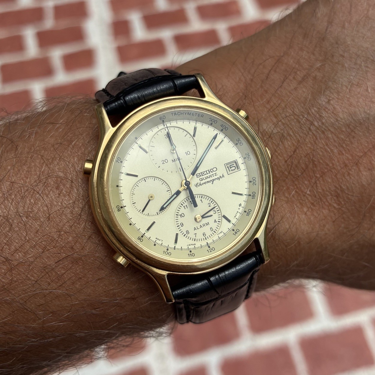 STUNNING Seiko Chronograph Men’s Watch Read Description