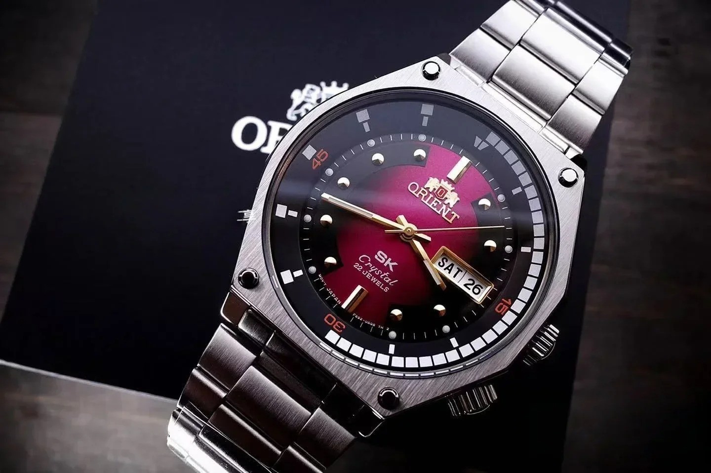Orient Watch All Men’s Automatic Self Wind Waterproof Hollow Dial Full Function