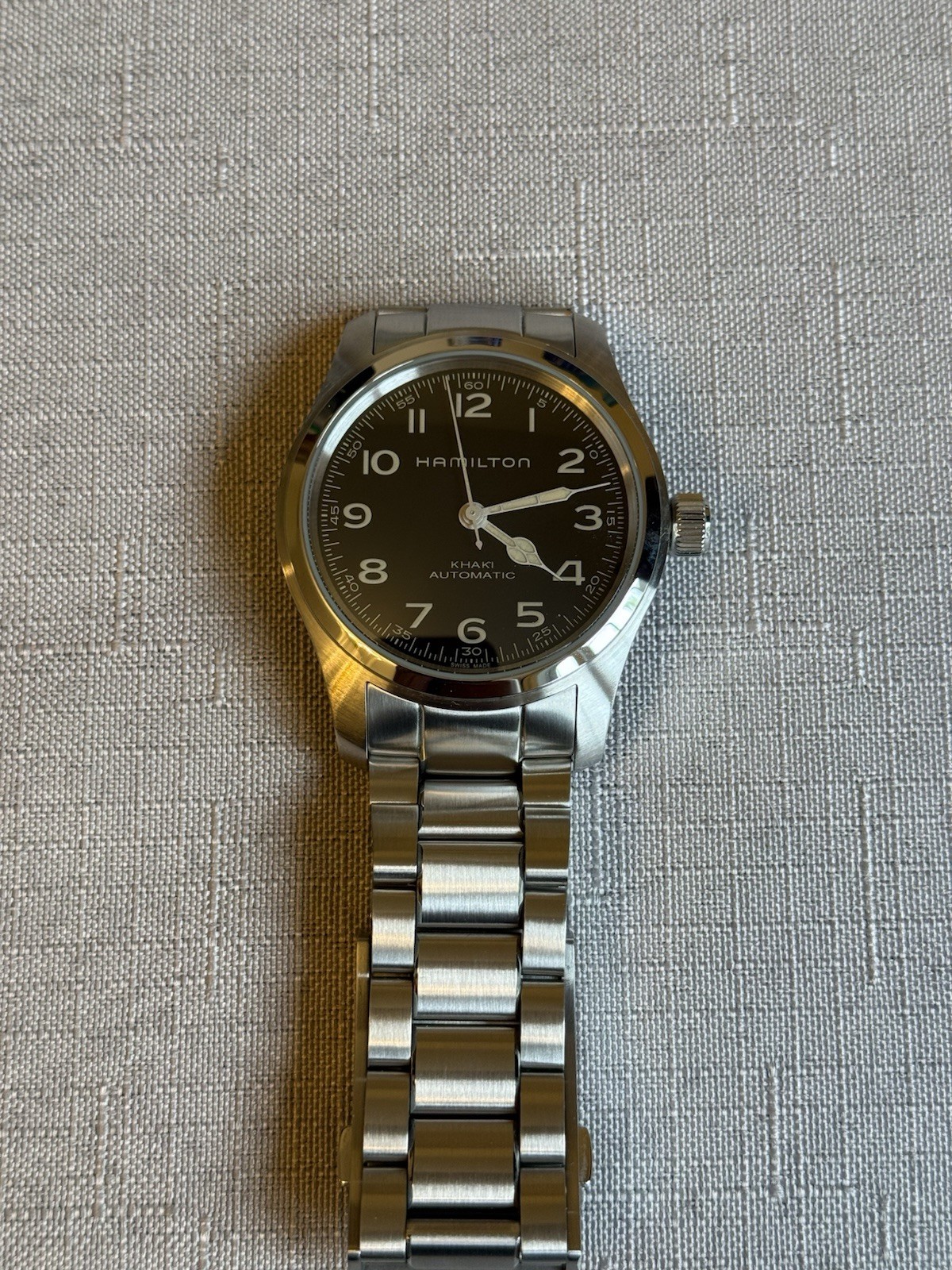 Hamilton Murph 42mm Bracelet Bundle H70605732 Complete Set w/ Extra OEM Strap