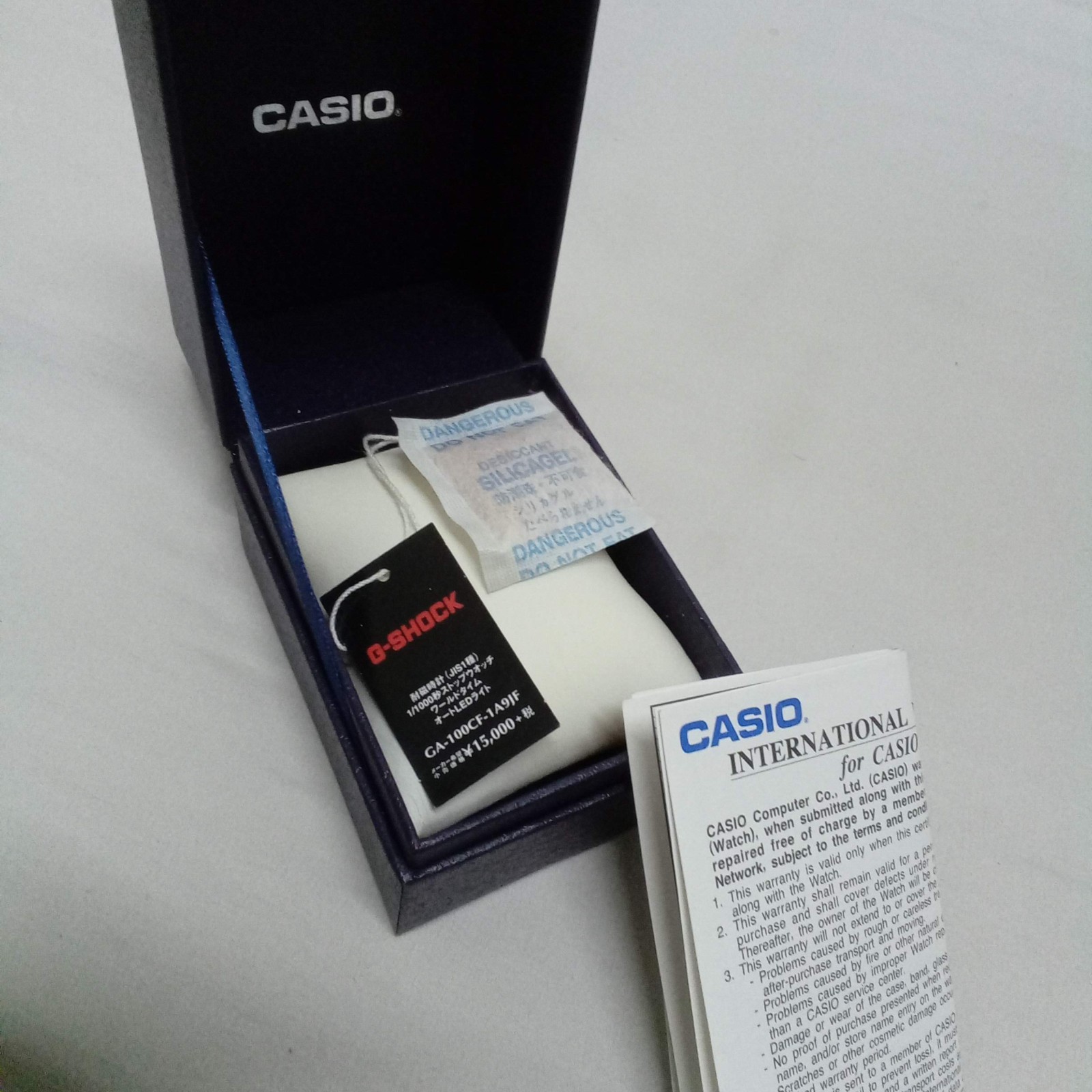 CASIO Authentic Watch display presentation gift empty Box