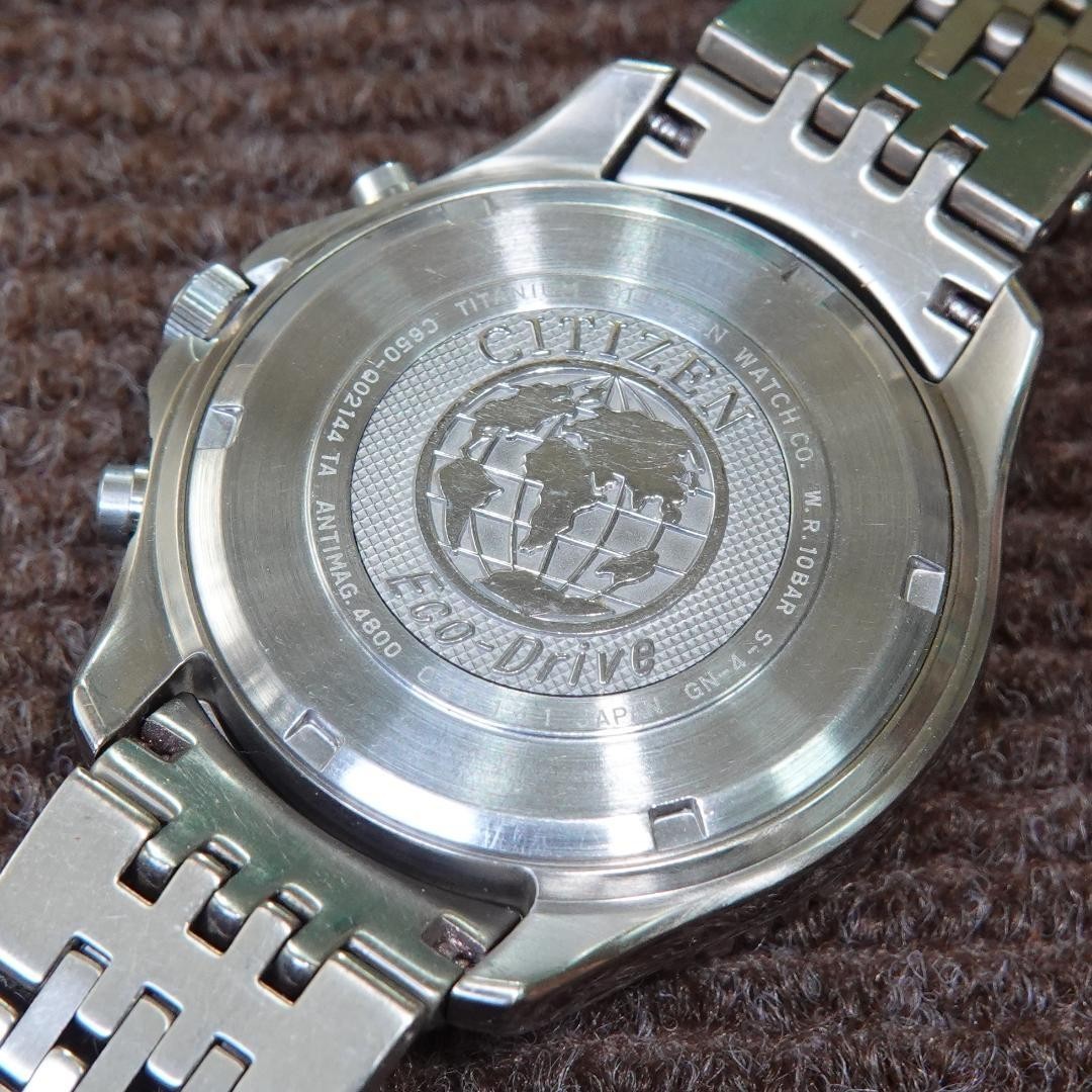Citizen Promaster C650-Q02144 NaviHawk Chronograph Watch EcoDrive w/Box Serviced