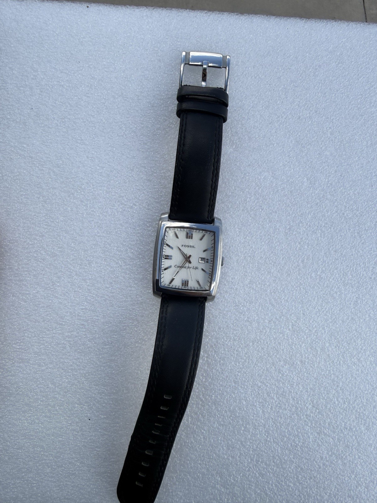 Square Fossils Dress Watch