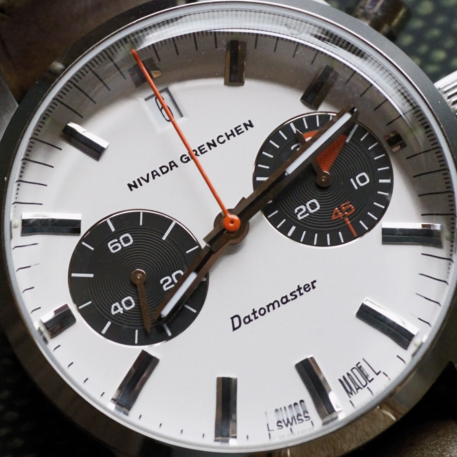 Nivada Grenchen Datomaster Mechanical Manual Wind – A+ & FULL KIT+ (-0.2 s/d)