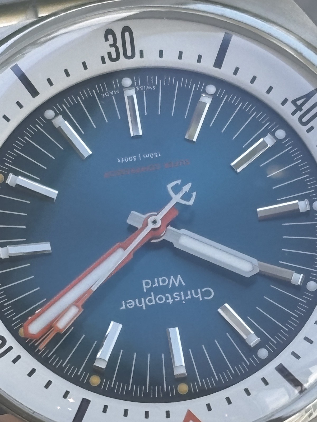Christopher Ward C65 Super Compressor Aqua Blue (10/2020) WH1734R