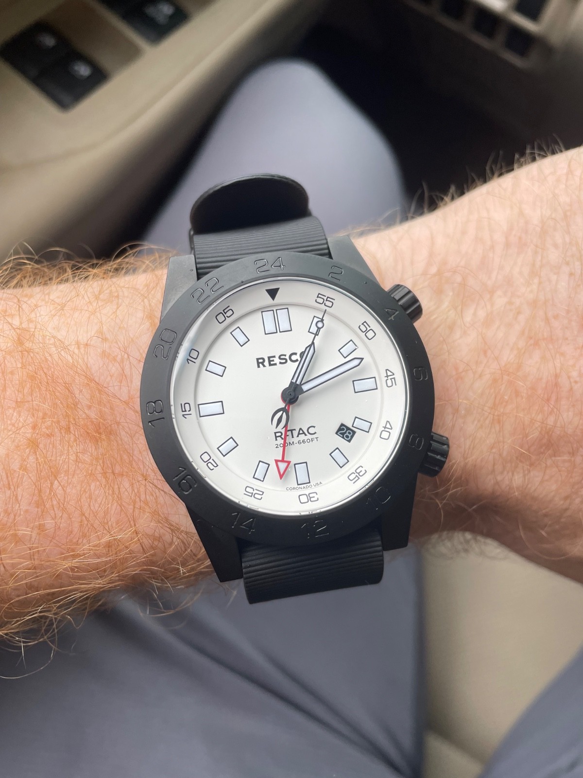 Resco Instruments RTAC custom 44mm GMT Swiss quartz