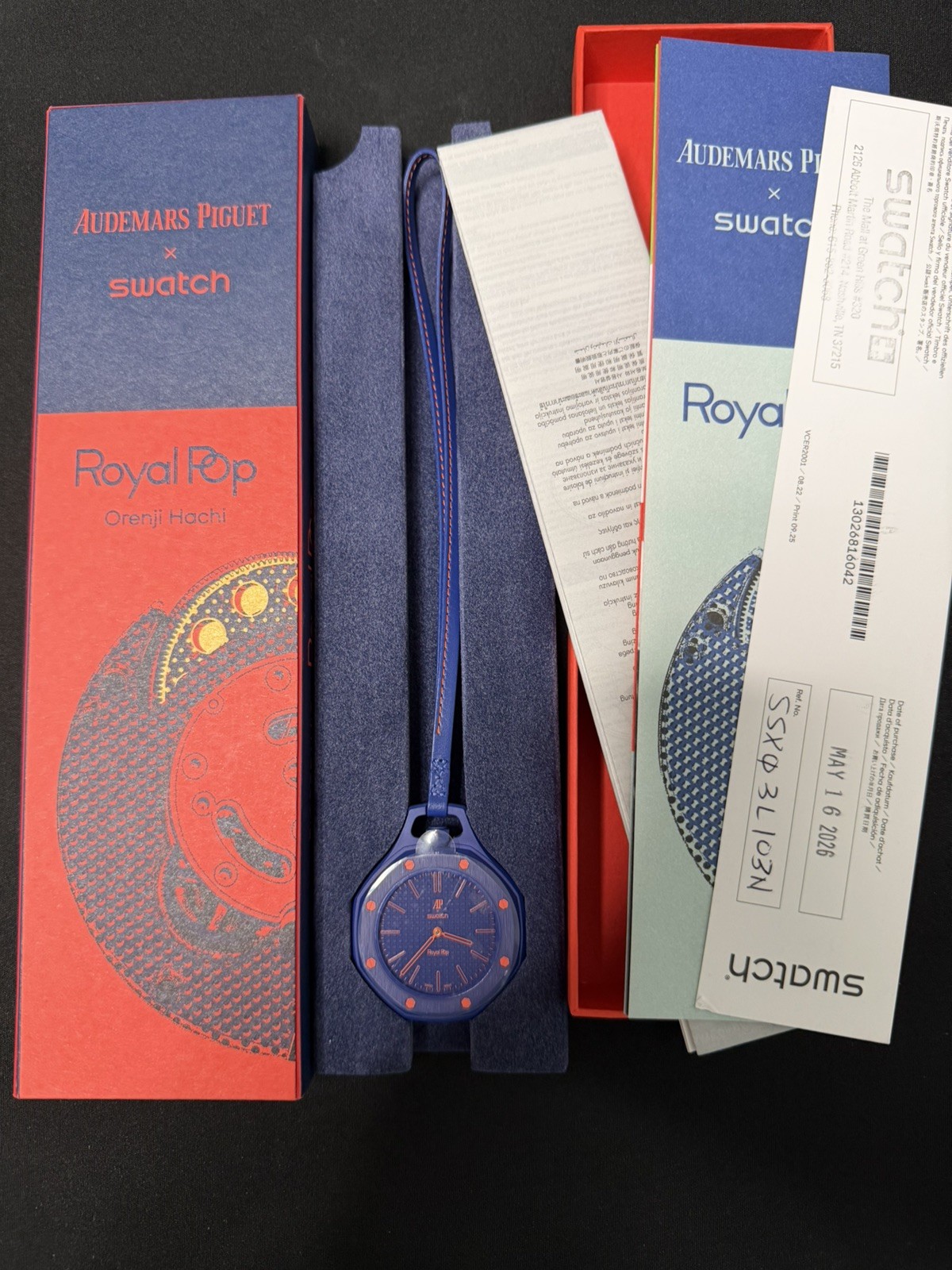 Ap X Swatch Royal Pop Audemars Piguet