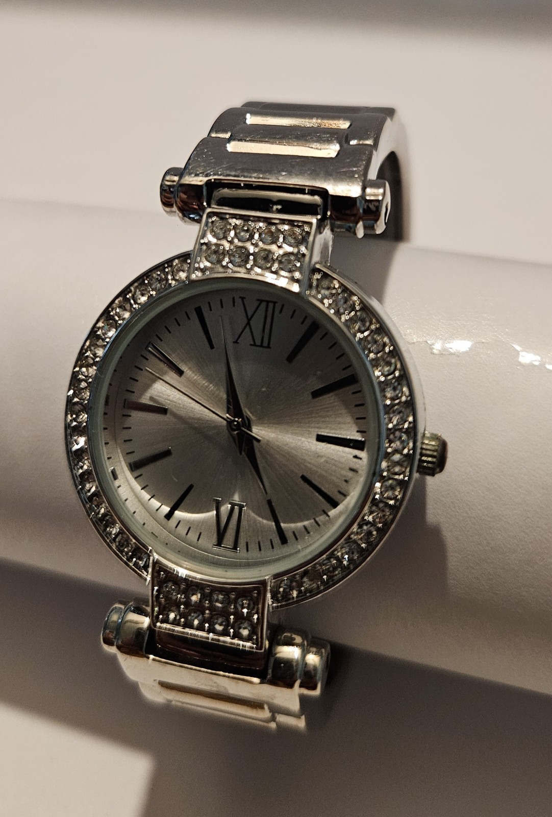 FMD WS188 Women’s Silver Stainless Steel Analog Silver Dial Quartz Wristwatch