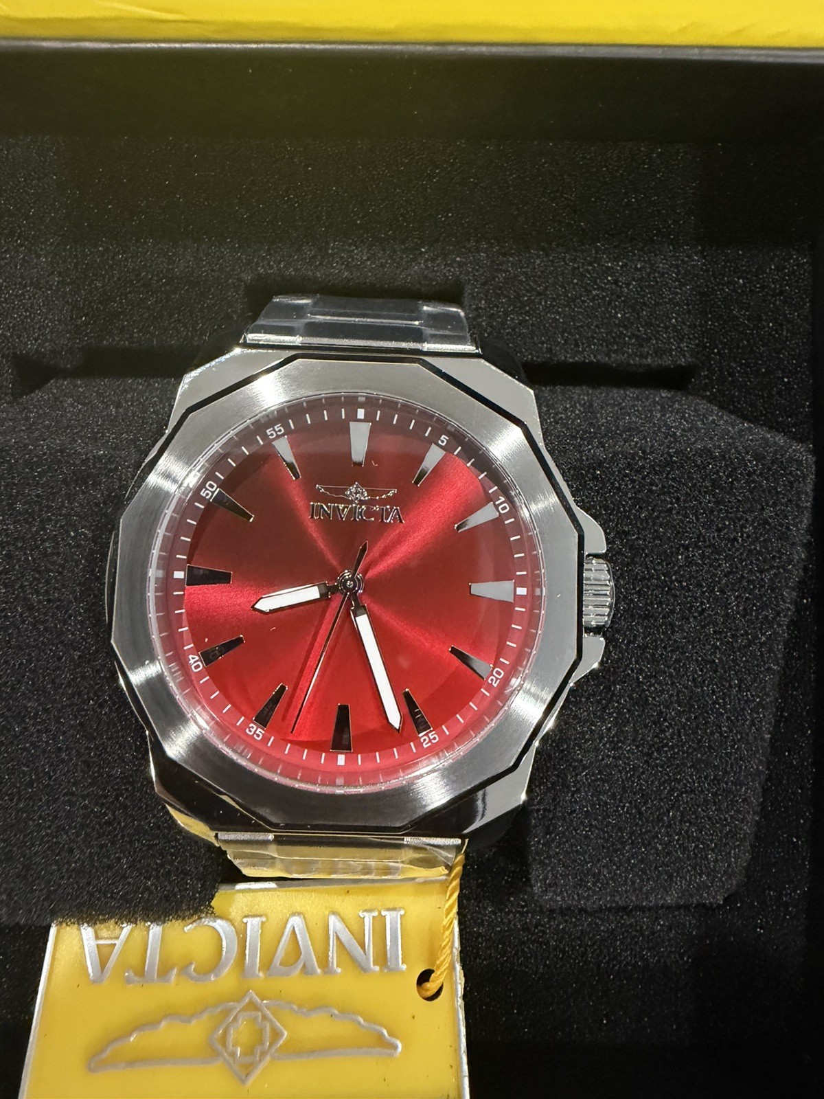 Invicta Speedway Men’s Watch Red / Silver