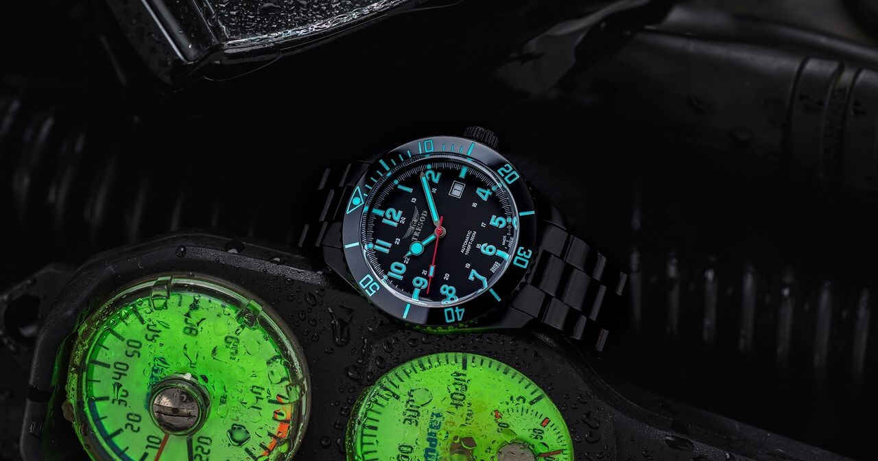 Tresod Ocean Master SWISS MADE SW200 Automatic Black Dial Ceramic Bezel Watch